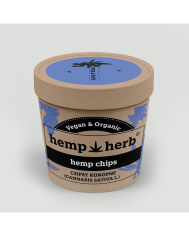 Hemp chips - czipsy konopne 70g Cannabis Sativa L.